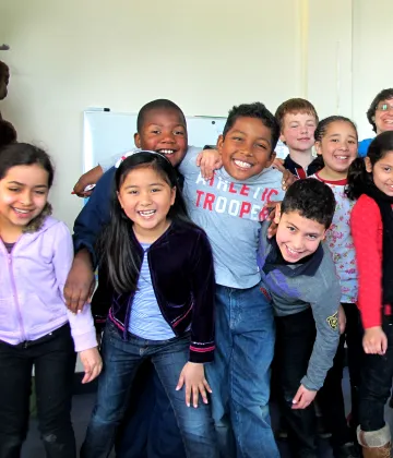 Class with children Belgium