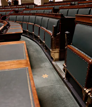 Inside the belgian house of representatives