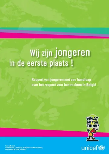 cover Wij zijn jongeren in de eerste plaats