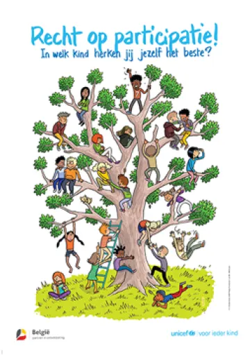 Poster - Recht op Participatie | UNICEF
