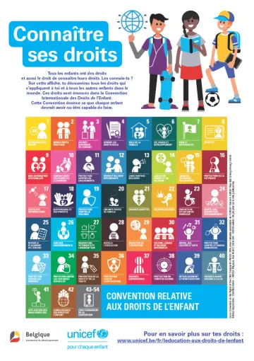 Poster Connaître ses droits | UNICEF