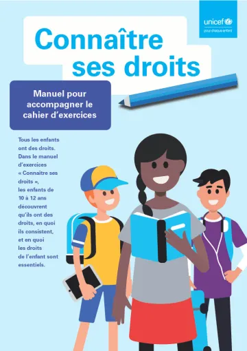 Cover - Manuel pour connaître ses droits | UNICEF