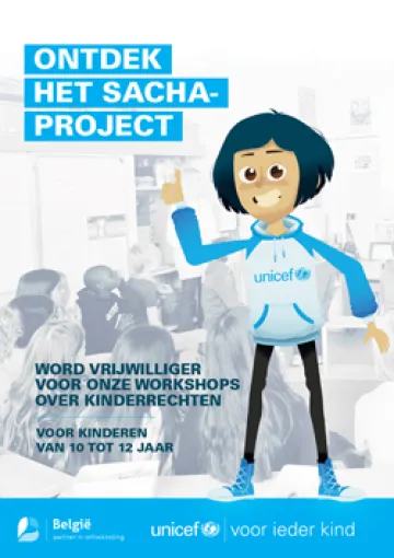 Cover Sacha-project - brochure voor vrijwilliger
