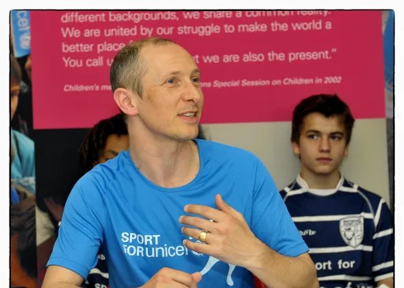 Our belgian Goodwill Ambassador Helmut Lotti