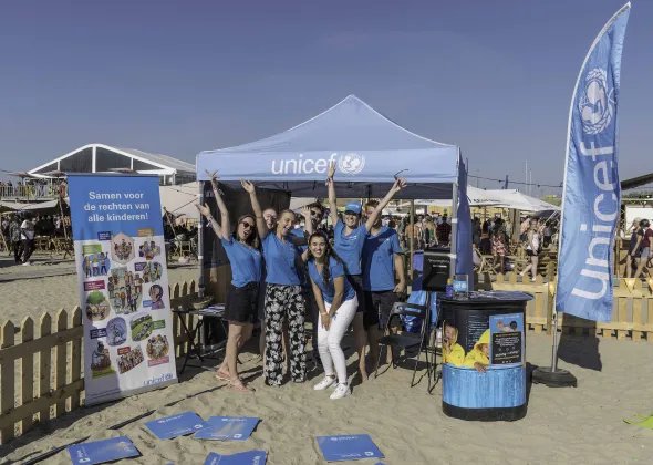 volunteer and festival