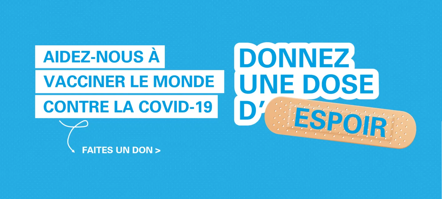 donnez une dose d'espoir