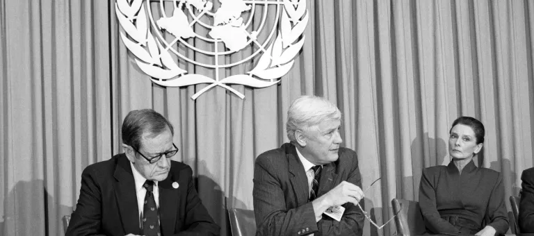 On 20 November 1989 at United Nations Headquarters (UNHQ), the UN Convention on the Rights of the Child was adopted by the UN General Assembly, after ten years of negotiations and debate. 