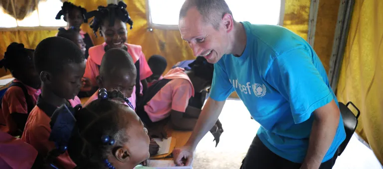 Helmut Lotti op missie naar Haïti