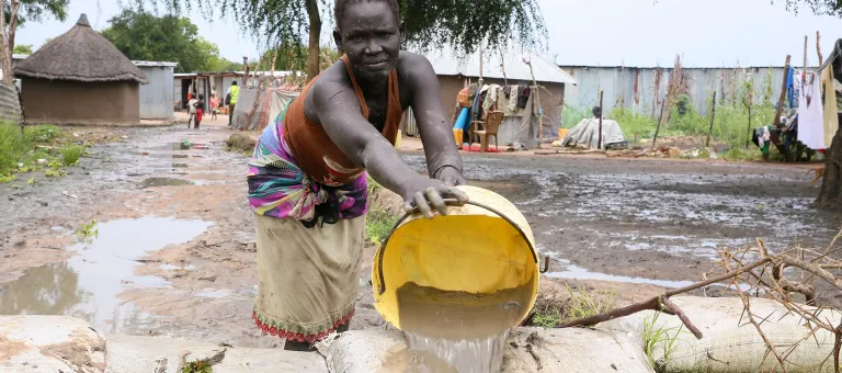 © UNICEF/UN0475189/Soudan du Sud/ Changement climatique
