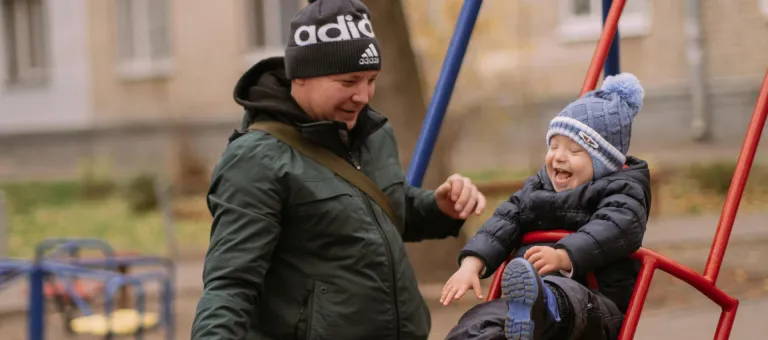 Hulp voor ouders van kinderen met een handicap in Oekraïne