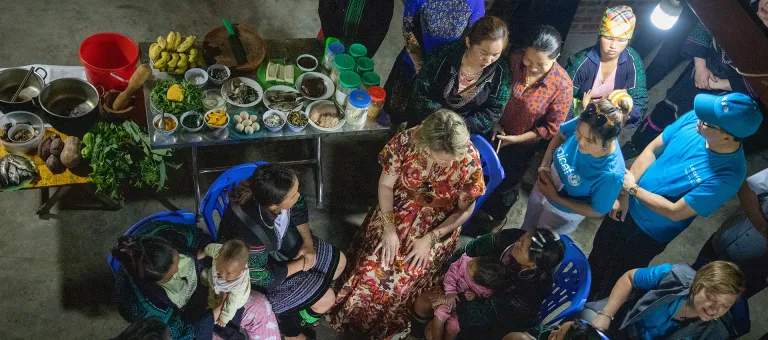 Koningin Mathilde-voedingsclub-Vietnam
