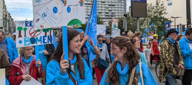Klimaatmars UNICEF België
