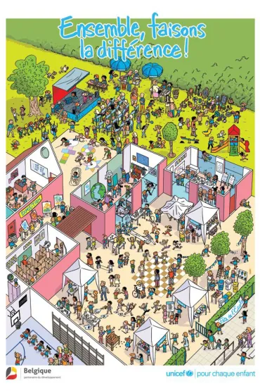 Poster Ensemble faisons la différence