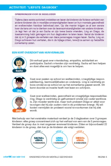Pedagogische fiche Mentaal Welbevinden