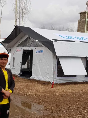 UNICEF high performance tent