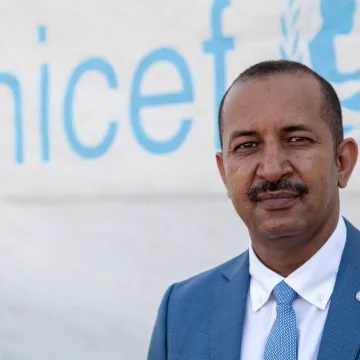 Mohamed Ag Ayoya Vertegenwoordiger UNICEF Zuid-Soedan