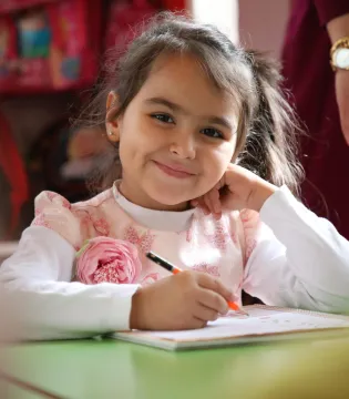 Lina Envie d'Ecole - Zin in school